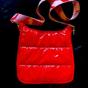 AHDORNED Nylon Puffy Crossbody with Fashion Strap